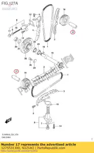 Suzuki 1275531J00 albero, folle, 2 # - Il fondo