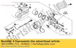 Aqui você pode pedir o sensor, velocidade da roda em Honda , com o número da peça 38510MGC751: