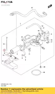 suzuki 1511914G00 bord - Onderkant