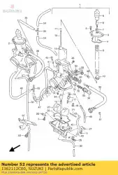 Here you can order the bracket,adjuste from Suzuki, with part number 1362112C00: