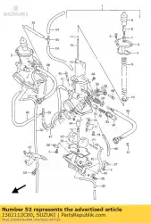 Qui puoi ordinare staffa, adjuste da Suzuki , con numero parte 1362112C00: