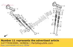 Aqui você pode pedir o nenhuma descrição disponível no momento em Honda , com o número da peça 14777KW3000: