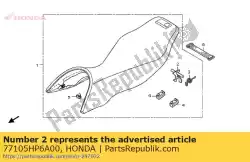 Aqui você pode pedir o nenhuma descrição disponível no momento em Honda , com o número da peça 77105HP6A00:
