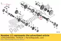 23452HB3000, Honda, krzak, 22mm honda  trx 250 350 2000 2001 2002 2003 2004 2005 2006 2007 2008 2010 2011 2017 2018 2019 2020, Nowy