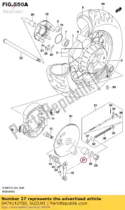 suzuki 6474141F00 spacer, achteras - Onderkant