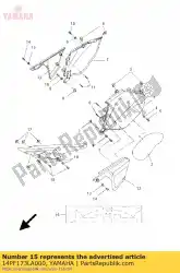 Here you can order the graphic set 1 from Yamaha, with part number 14PF173LA000: