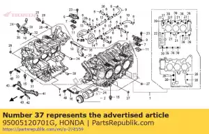 Honda 95005120701G buis, 12x70 (95005-12001- - Onderkant