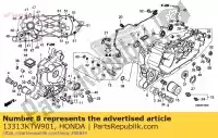 13313KTW901, Honda, bearing b, crankshaft r. side (black) honda  nss sh 250 300 2007 2008 2009 2010 2011 2012 2013 2018, New