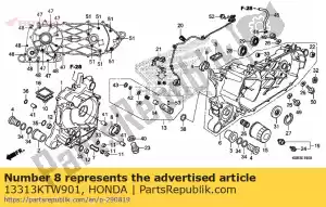 honda 13313KTW901 cuscinetto b, albero a gomiti r. lato (nero) - Il fondo