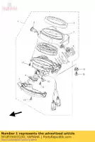 5YU835003100, Yamaha, snelheidsmeter assy yamaha mt 1670 2006 2007 2009, Nieuw