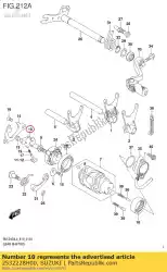 Aqui você pode pedir o shifter, engrenagem sh em Suzuki , com o número da peça 2532228H00: