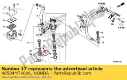 Tutaj możesz zamówić przegub, dr?? Ek hamulcowy od Honda , z numerem części 46504MT4006: