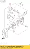 5930029F01999, Suzuki, caliper assy,fr suzuki dr z400sm drz400sm 400 , New