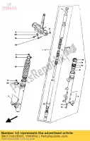 3NCF31810000, Yamaha, bullone, esagono incassato yamaha tdr 125, Nuovo