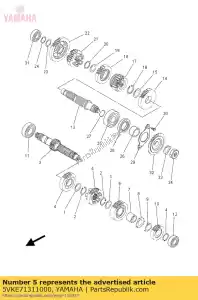 yamaha 5VKE71311000 no hay descripción disponible - Lado inferior
