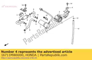 honda 16711MW0000 geen beschrijving beschikbaar - Onderkant