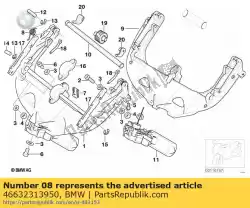 Here you can order the spring right from BMW, with part number 46632313950: