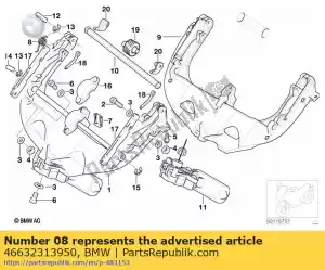 bmw 46632313950 spring right - Bottom side