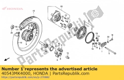 Honda 40543MK4000, Adjuster,chain, OEM: Honda 40543MK4000