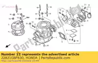 22821GBF830, Honda, receptor, cable de embrague honda cr 80 85 1996 1997 1998 1999 2000 2001 2002 2003 2004 2005 2006 2007, Nuevo