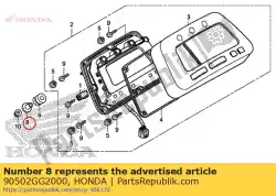 Qui puoi ordinare colletto, rr. Parafango da Honda , con numero parte 90502GG2000: