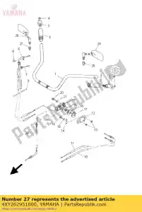 yamaha 4XY262951000 moer 2 - Onderkant