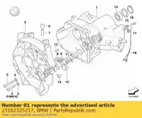 23102325217, BMW, transmission hous.,silver,clean bearing (from 04/1996) bmw  850 1100 1992 1993 1994 1995 1996 1997 1998 1999 2000 2001 2002, New