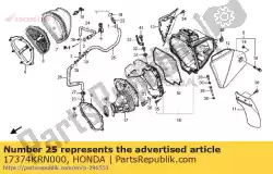 Aqui você pode pedir o tubo b, respirador em Honda , com o número da peça 17374KRN000: