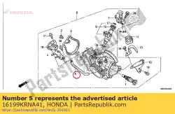 Tutaj możesz zamówić rura od Honda , z numerem części 16199KRNA41: