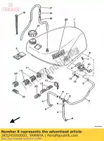 2K5245000000, Yamaha, robinet de carburant yamaha tz 250 1986 1987 1988 1989 1990, Nouveau