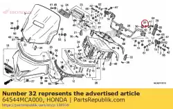 Tutaj możesz zamówić krzywka a, regulator od Honda , z numerem części 64544MCA000: