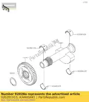 920281910, Kawasaki, bushing,balancer shaf kawasaki w  a c cafe style special edition final ej800 w650 w800 street krf1000 teryx krx 1000 650 800 , New