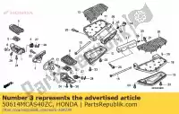 50614MCAS40ZC, Honda, nessuna descrizione disponibile al momento honda  gl 1800 2013 2017, Nuovo