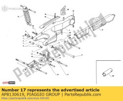 Aprilia AP8130619, Kettingkast, OEM: Aprilia AP8130619