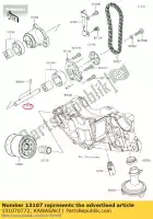 131070772, Kawasaki, eixo, bomba de óleo ex400eef kawasaki  kle vulcan 650 2015 2016 2017 2018 2019 2020 2021, Novo