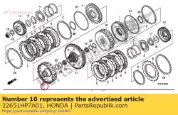 Here you can order the guide comp., clutch from Honda, with part number 22651HP7A01:
