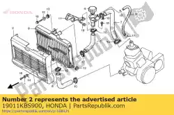 Aquí puede pedir no hay descripción disponible en este momento de Honda , con el número de pieza 19011KBS900: