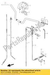 Ici, vous pouvez commander le poignée d'équilibrage auprès de Suzuki , avec le numéro de pièce 5627133400:
