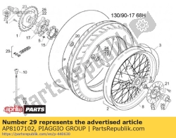 Aprilia AP8107102, Ketting, OEM: Aprilia AP8107102