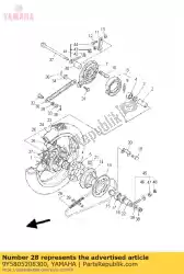 Tutaj możesz zamówić ? A? Cuch, nap? D od Yamaha , z numerem części 9Y5805208300: