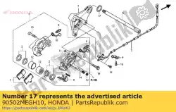 Tutaj możesz zamówić brak opisu w tej chwili od Honda , z numerem części 90502MEGH10:
