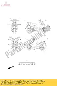 yamaha 1PHF83911000 graphique 1 - La partie au fond