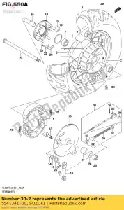 suzuki 5541341F00 balanceador, roda, - Lado inferior