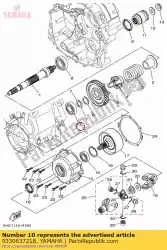 Here you can order the bearing from Yamaha, with part number 9330637218: