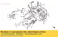 11335KW3000, Honda, Tuyau composé, passe d'huile honda nx  2 nx250 250 , Nouveau