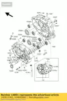 140015363, Kawasaki, cárter kawasaki d tracker, Nuevo