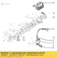 638805, Piaggio Group, Cable harness piaggio liberty t rst ptt au d 50 2, New