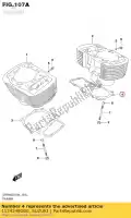 1124248G00, Suzuki, joint, cylindre suzuki  c vlr vzr 1800 2006 2007 2008 2009 2010 2011 2012 2014 2015 2016 2017 2018 2019, Nouveau