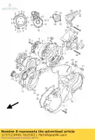 1137123H00, Suzuki, dekking, koppeling ou suzuki gsx 1300 2008 2009 2010, Nieuw