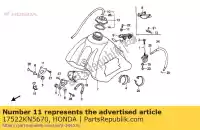 17522KN5670, Honda, geen beschrijving beschikbaar op dit moment honda xr 600 1985 1986 1987, Nieuw